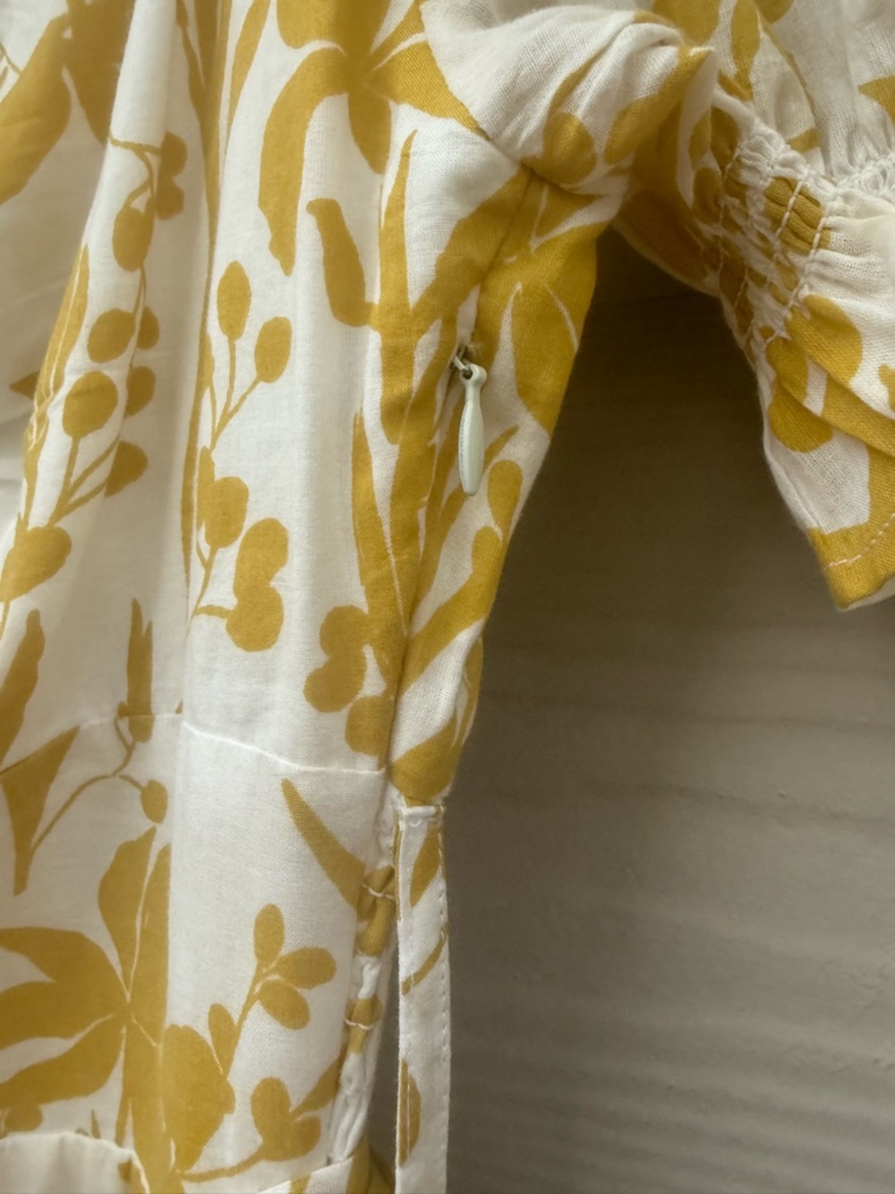 Cleobella Fresia Midi Dress Floral Lemon Yellow - Picture 7 of 12